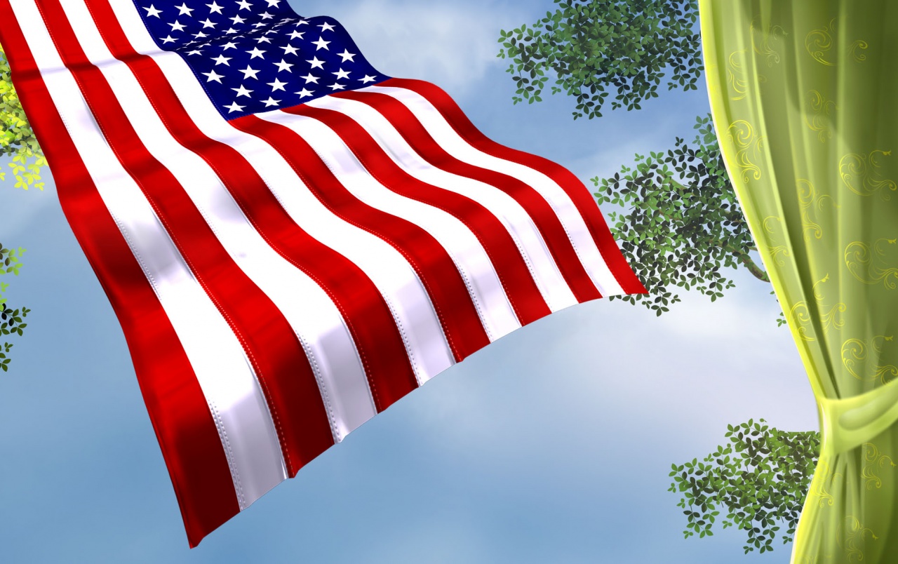 Waving Flag Wallpapers - Usa Flag - HD Wallpaper 