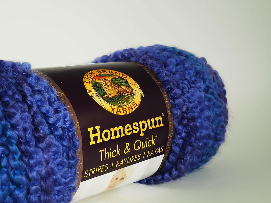 Yarn, Homespun, Crochet, Close-up, Text, Clothing, - Homespun Lana - HD Wallpaper 