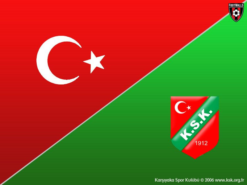 Karsiyaka Wallpaper - Flag - HD Wallpaper 