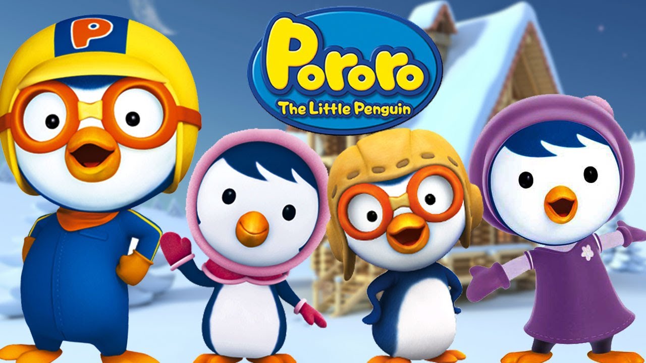 Pororo The Little Penguin Youtube - HD Wallpaper 