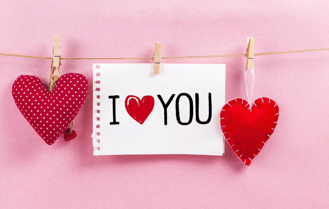 Photo Wallpaper Love, Heart, Hearts, Red, Love, Romantic, - Heart - HD Wallpaper 