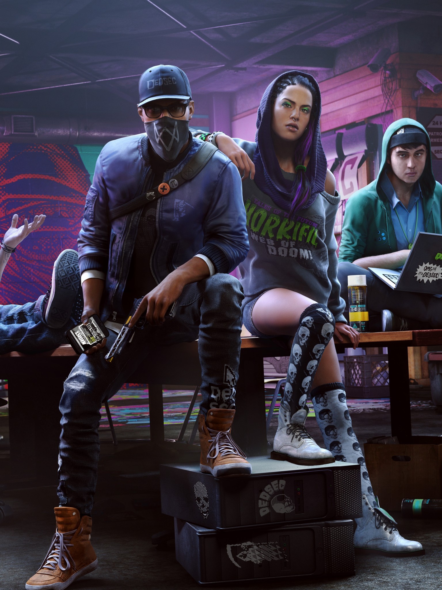 watch dogs characters
