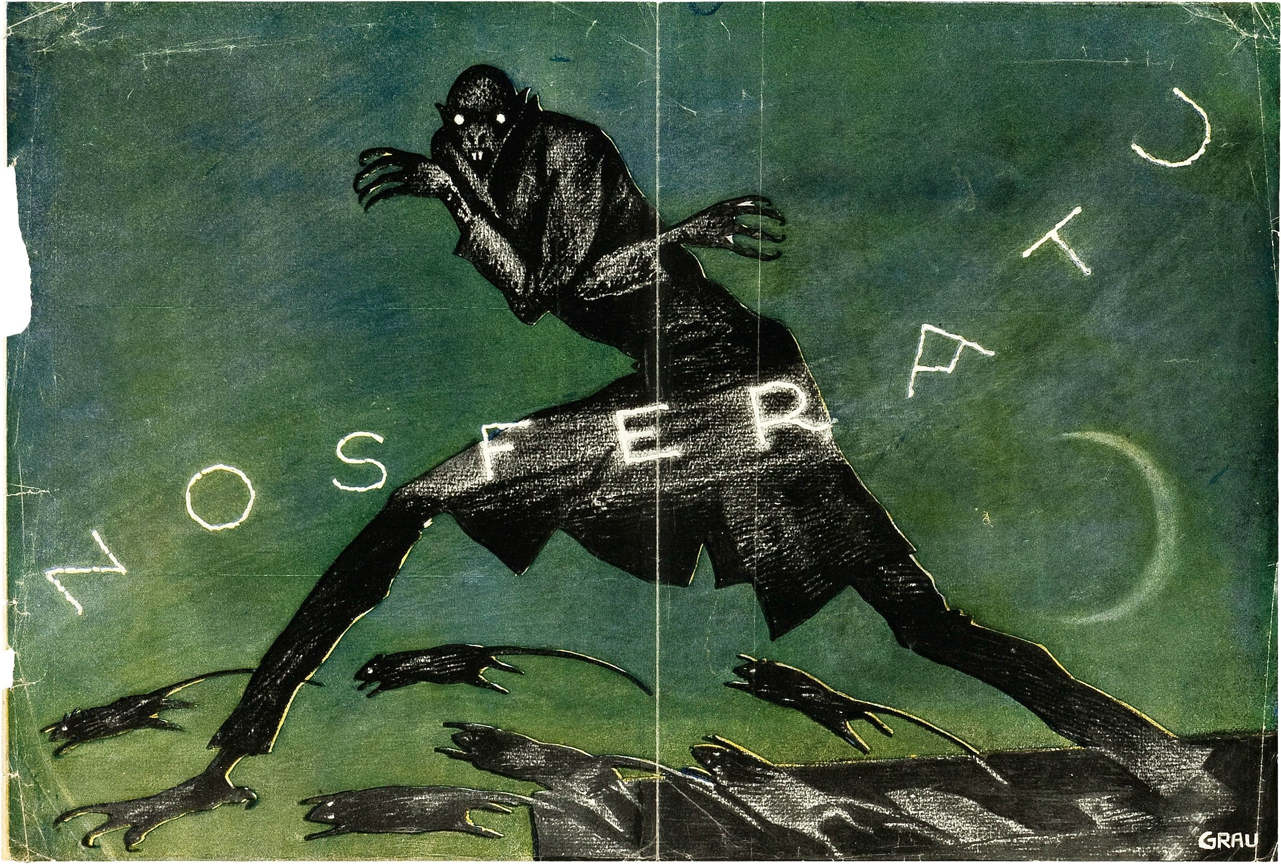 Nosferatu 1922 Movie Poster - HD Wallpaper 