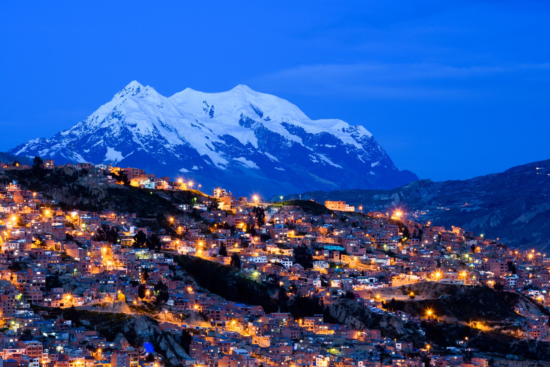 Blog Featured Image / La Paz And Illimani - La Paz From Mt Illimani