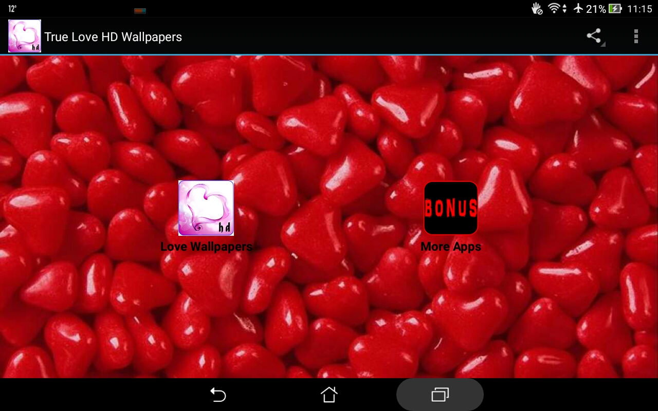 Red Candy Hearts - 1280x800 Wallpaper - teahub.io