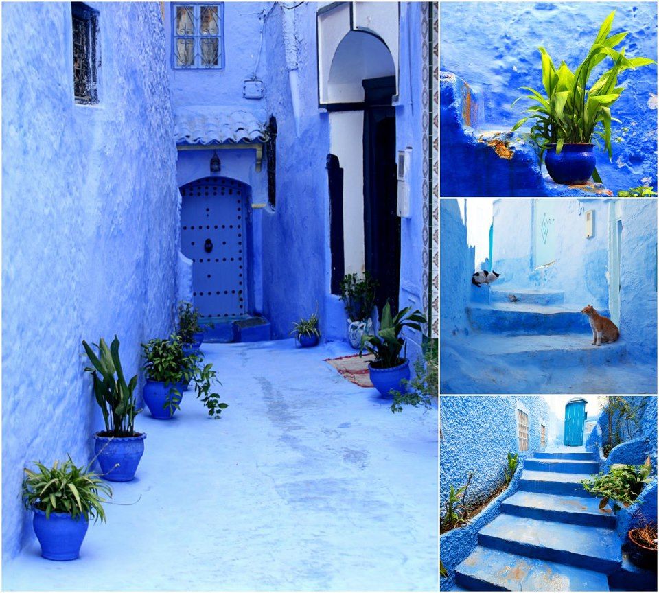 Shefshauen Marokko - HD Wallpaper 