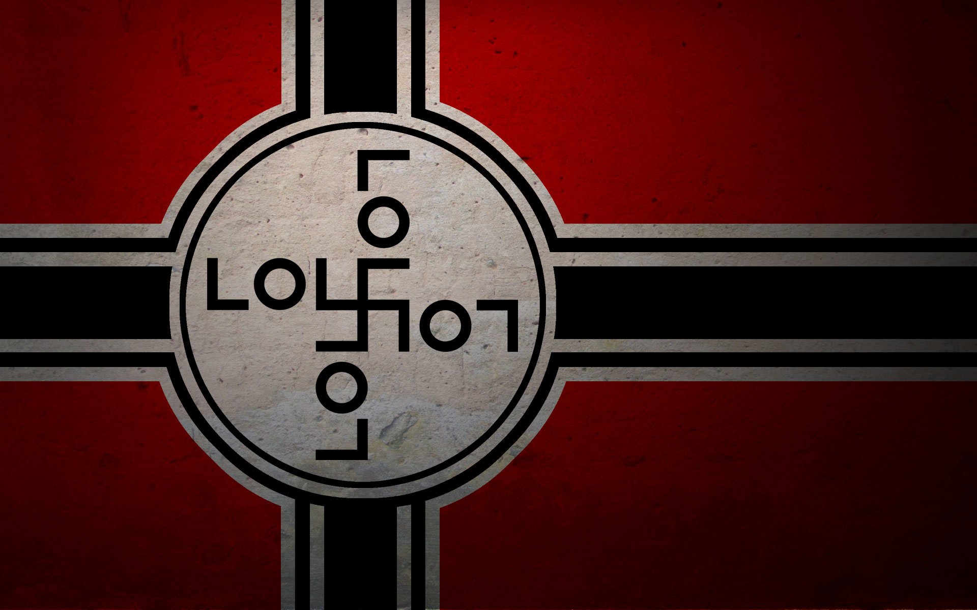 Nazi Flag Funny - HD Wallpaper 