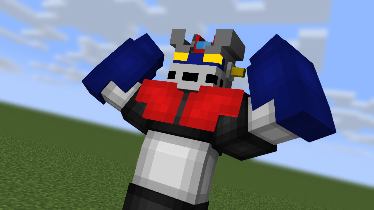 K48mj1s Mazinger Z Skin Minecraft 1280x7 Wallpaper Teahub Io