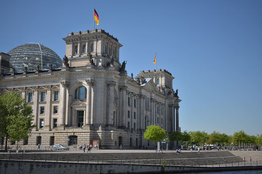 Reichstag, Bundestag, Berlin, Germany, Capital, Architecture, - HD Wallpaper 