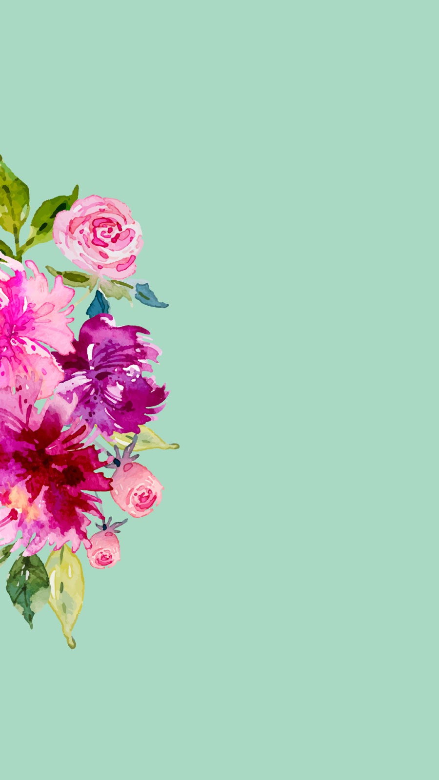 Pastel Flower Wallpaper Iphone - 900x1600 Wallpaper 