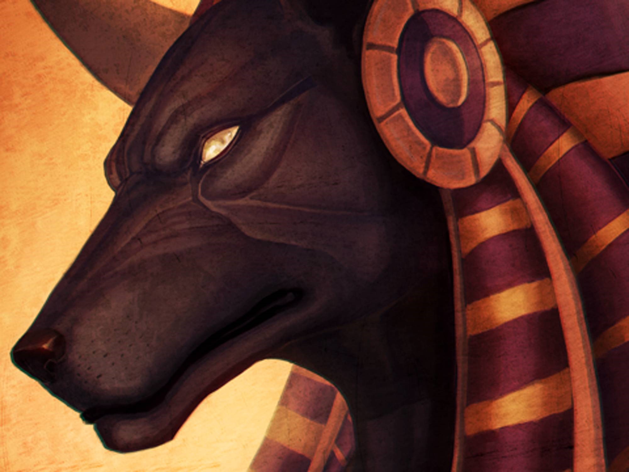 Fantasy Anubis - HD Wallpaper 