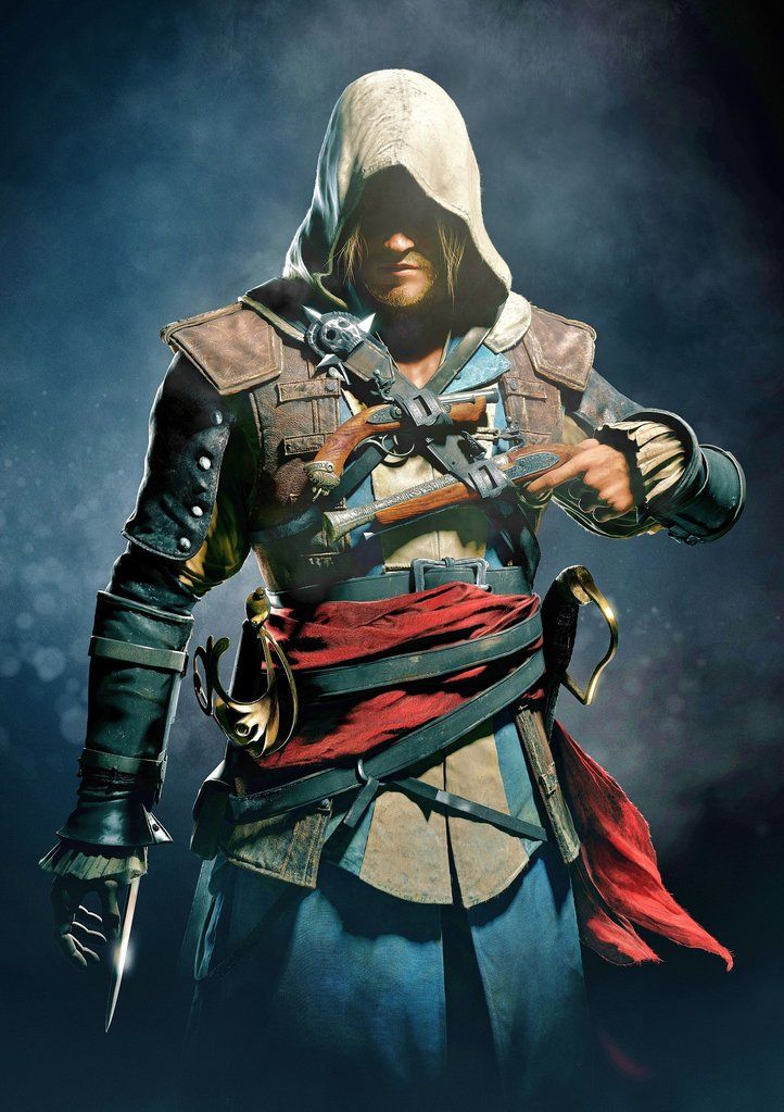 Assasin Creed Black Flag Ps4 Game - 722x1023 Wallpaper - Teahub.io