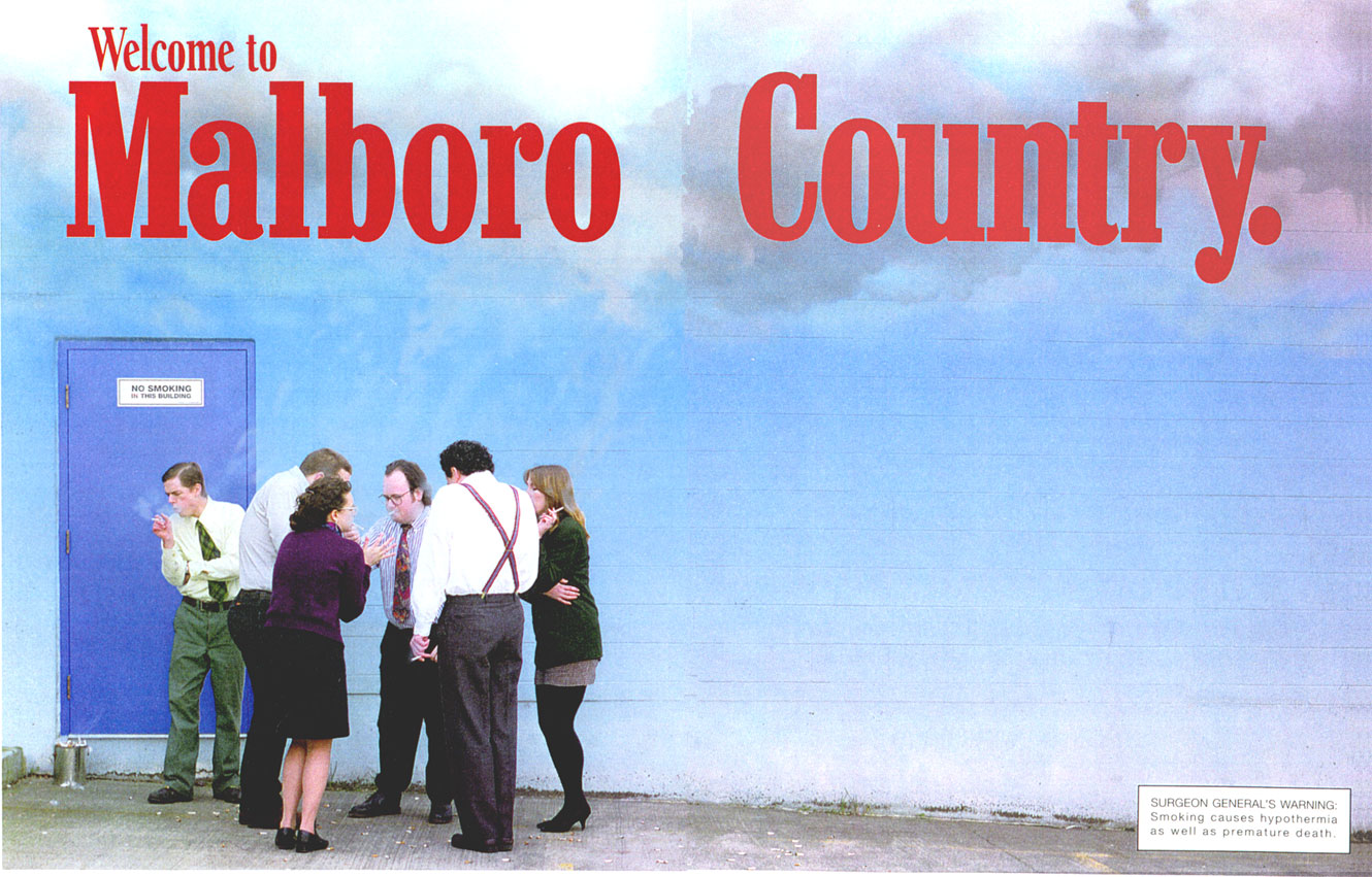 Adbusters Marlboro Country - HD Wallpaper 