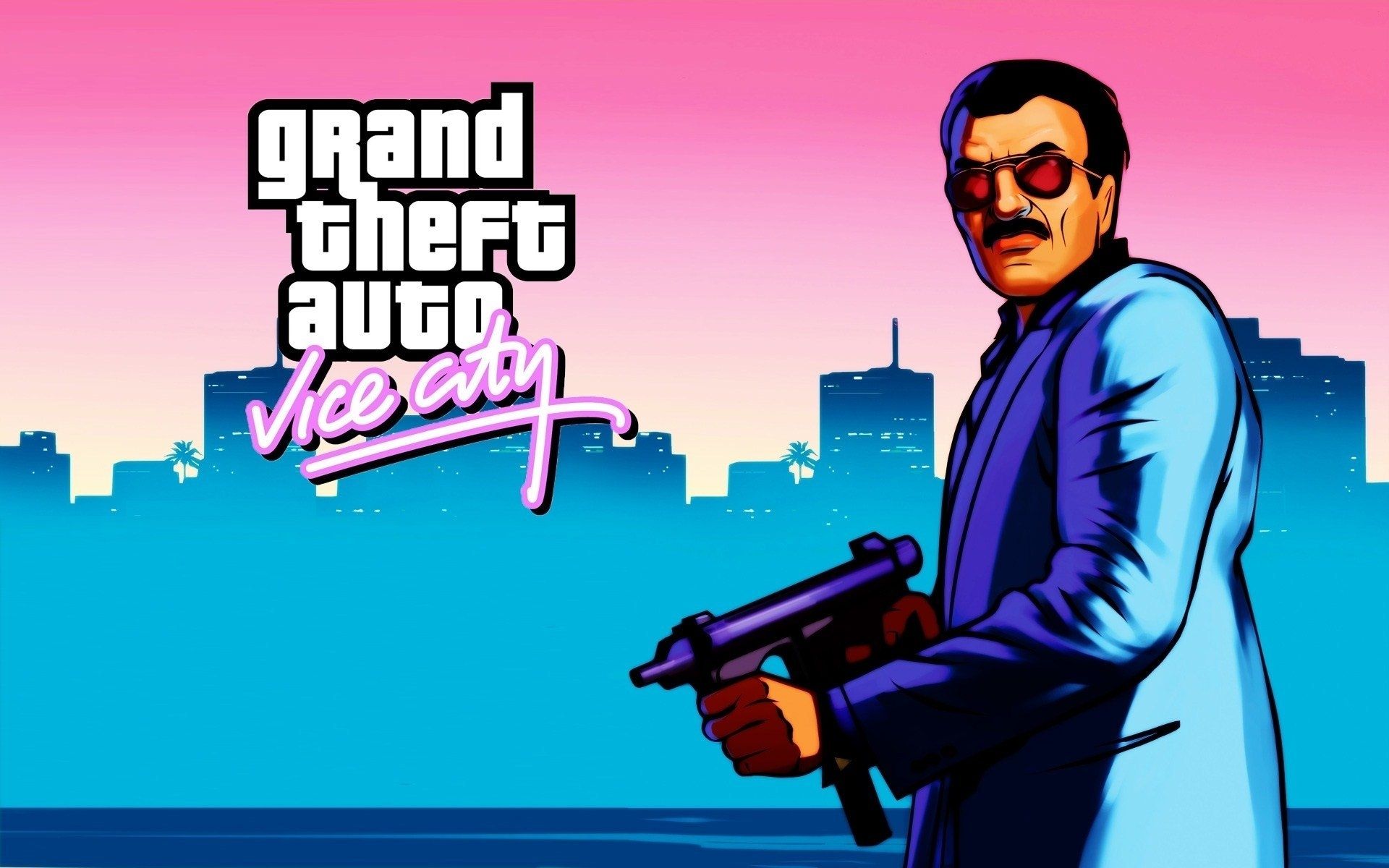 Gta Vice City Loading Screen 1920x1200 Wallpaper Teahub Io