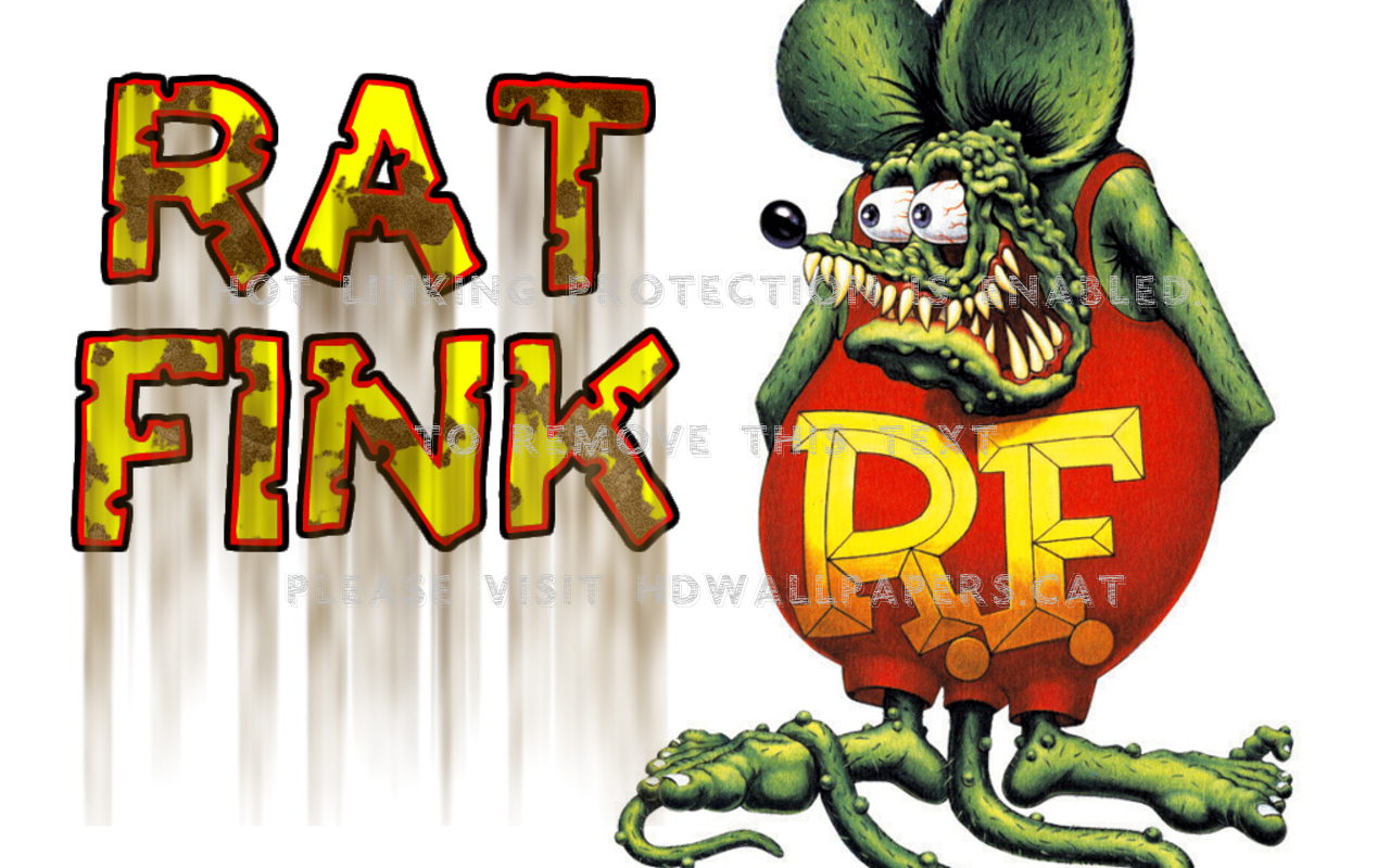 Rat Fink Ratfink Hot Rod Big Daddy Anime Rat Fink 1280x800 Wallpaper Teahub Io