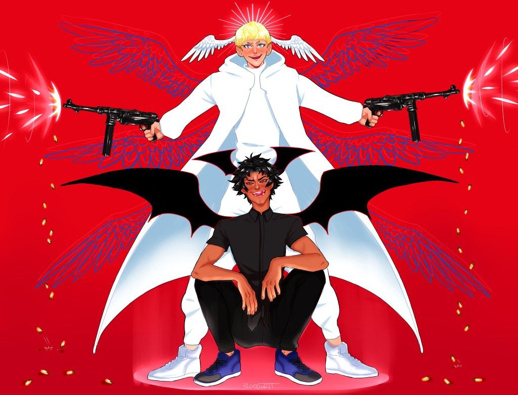 Devilman Crybaby Ending Satan Design - 1024x782 Wallpaper - teahub.io