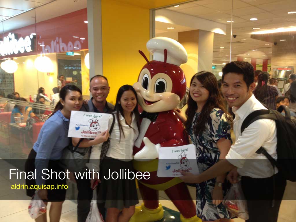 #iwashere Jollibee Singapore’s Grand Opening Day - Mascot - HD Wallpaper 