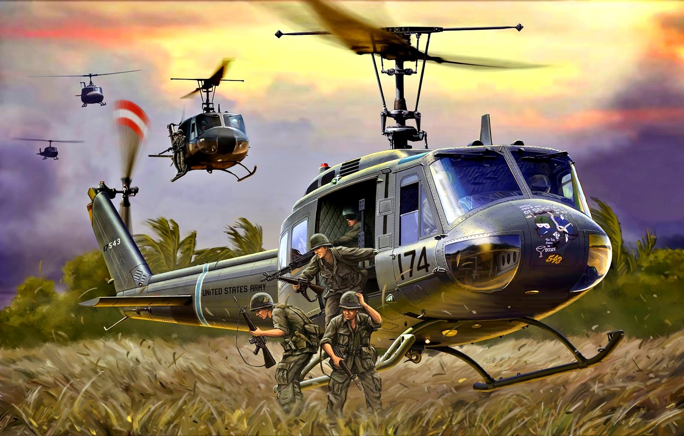 uh 1 huey wallpaper