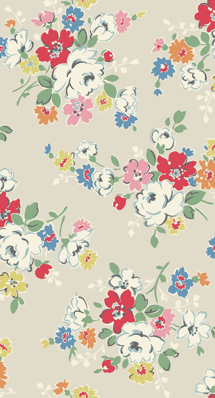 Background Cath Kidston Floral Retro Vintage Wallpaper For Iphone 691x1280 Wallpaper Teahub Io