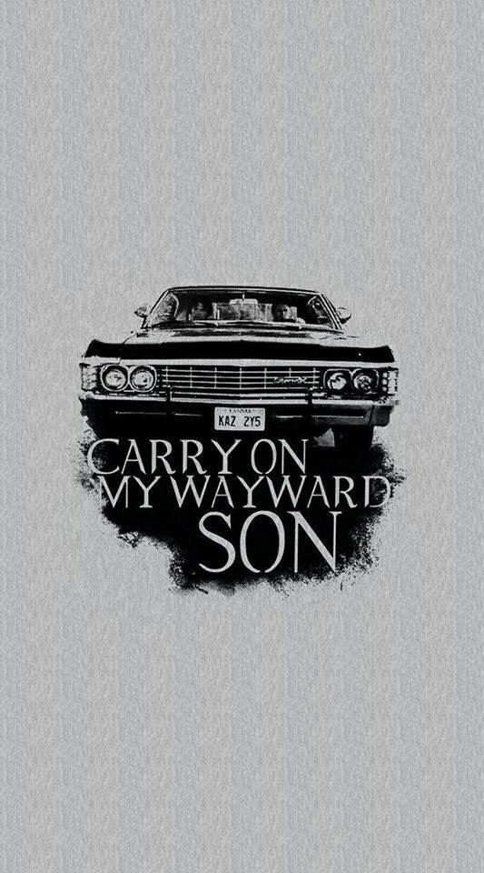 Supernatural Wallpaper And Impala Image Supernatural Carry On My Wayward Son Album 533x960 Wallpaper Teahub Io