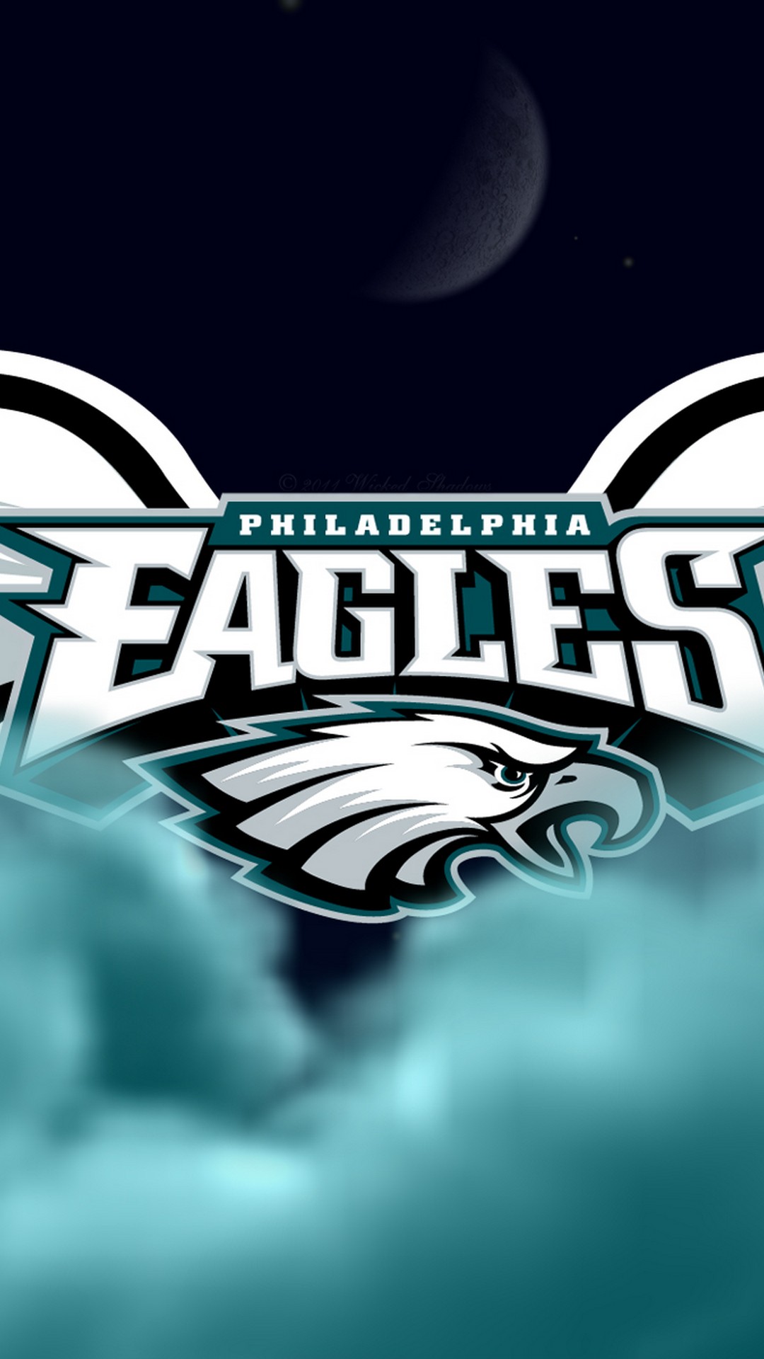 Philadelphia Eagles Iphone X Wallpaper With Resolution - Iphone X Football Backgrounds - HD Wallpaper 