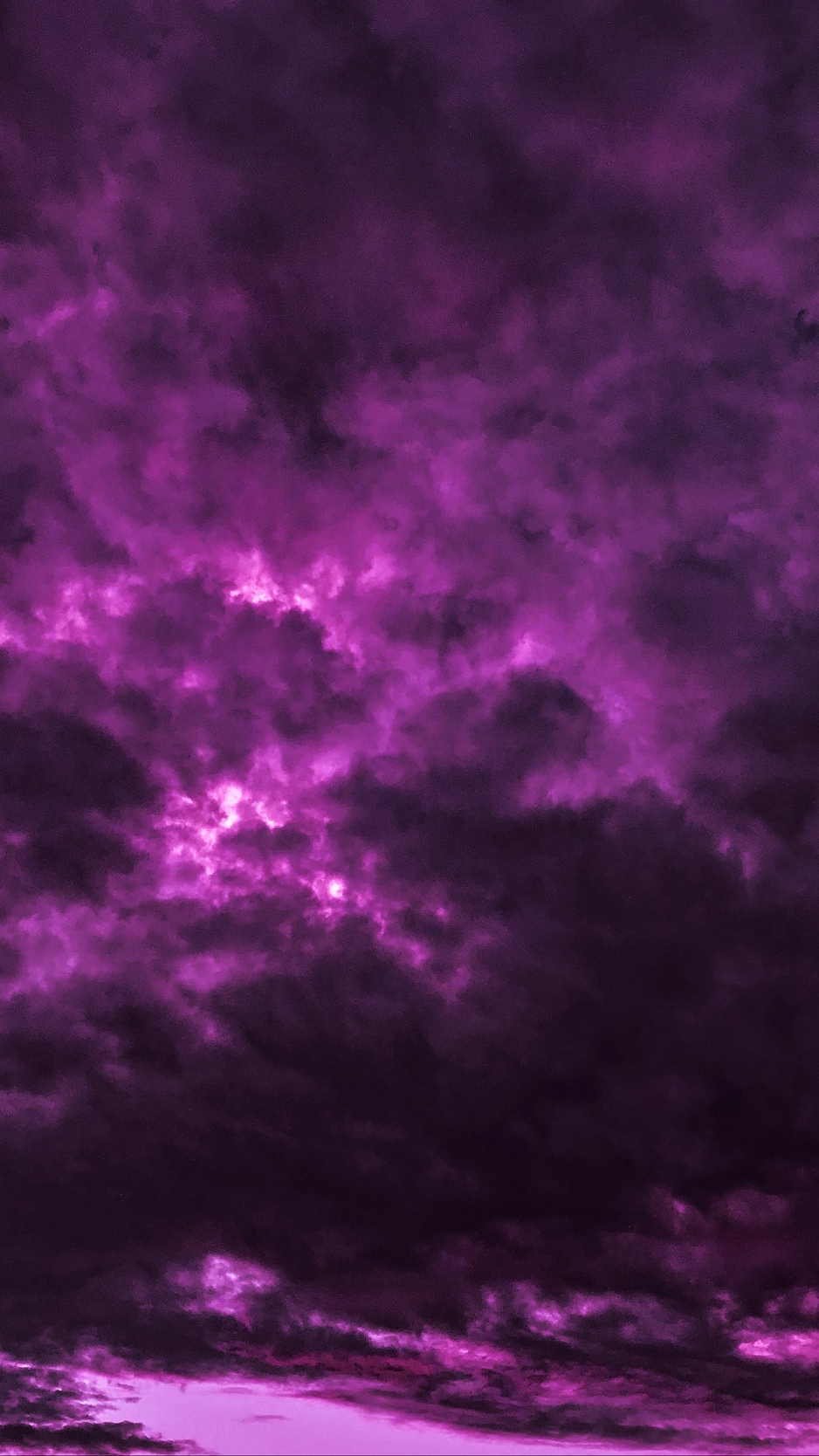 Wallpaper Clouds, Sky, Purple, Thick, Dark - Dark Purple Background