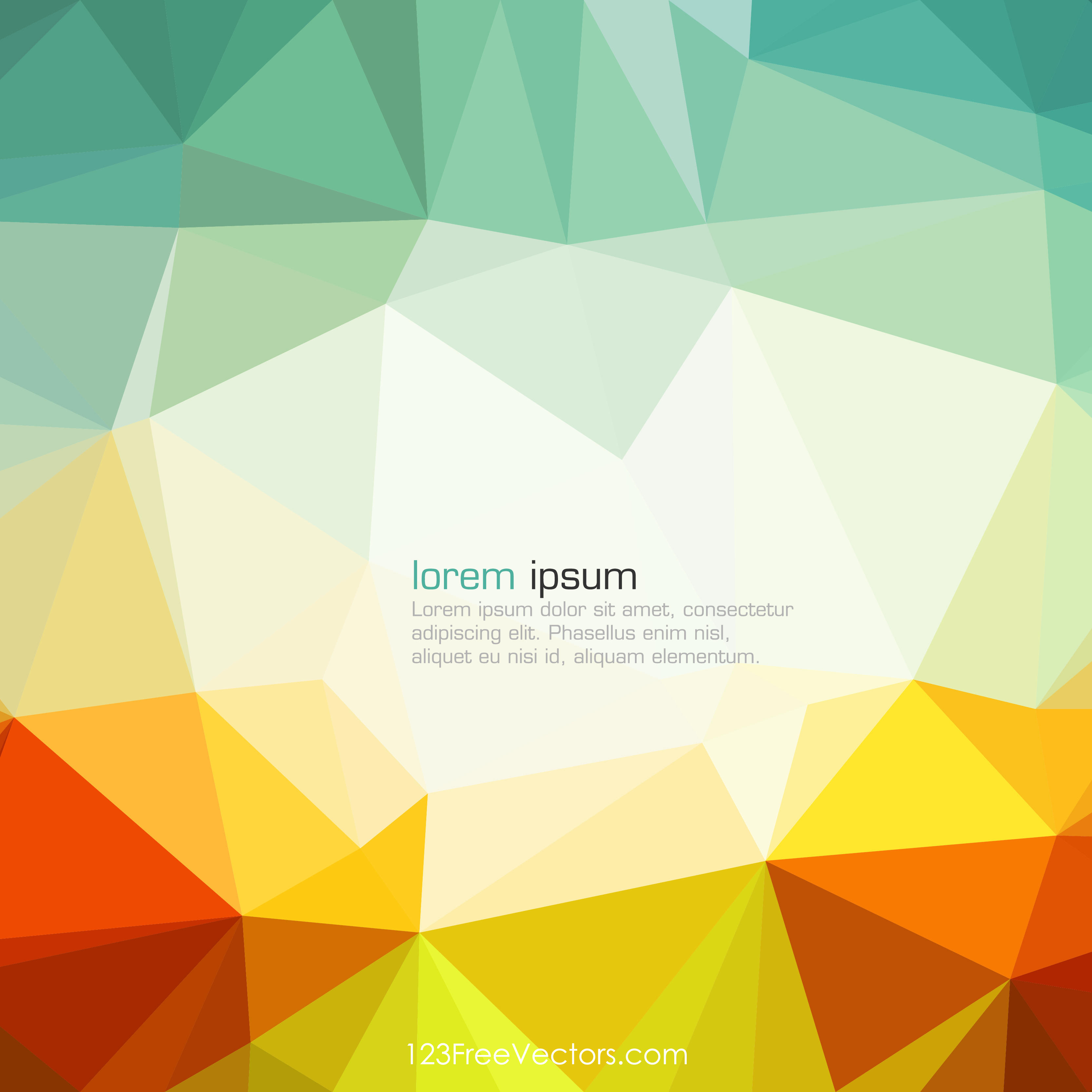 Abstract Colorful Geometric Polygon Wallpaper - Abstract Polygon -  3333x3333 Wallpaper 