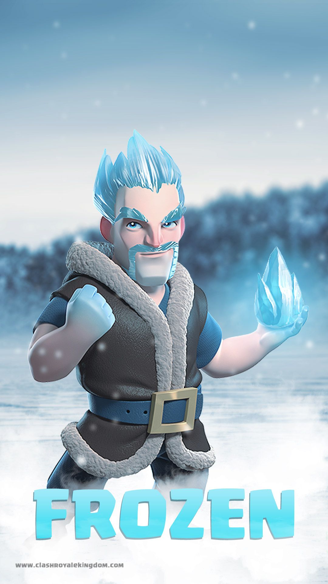 Clash Royale Ice Wizard - 1080x1920 Wallpaper - Teahub.io