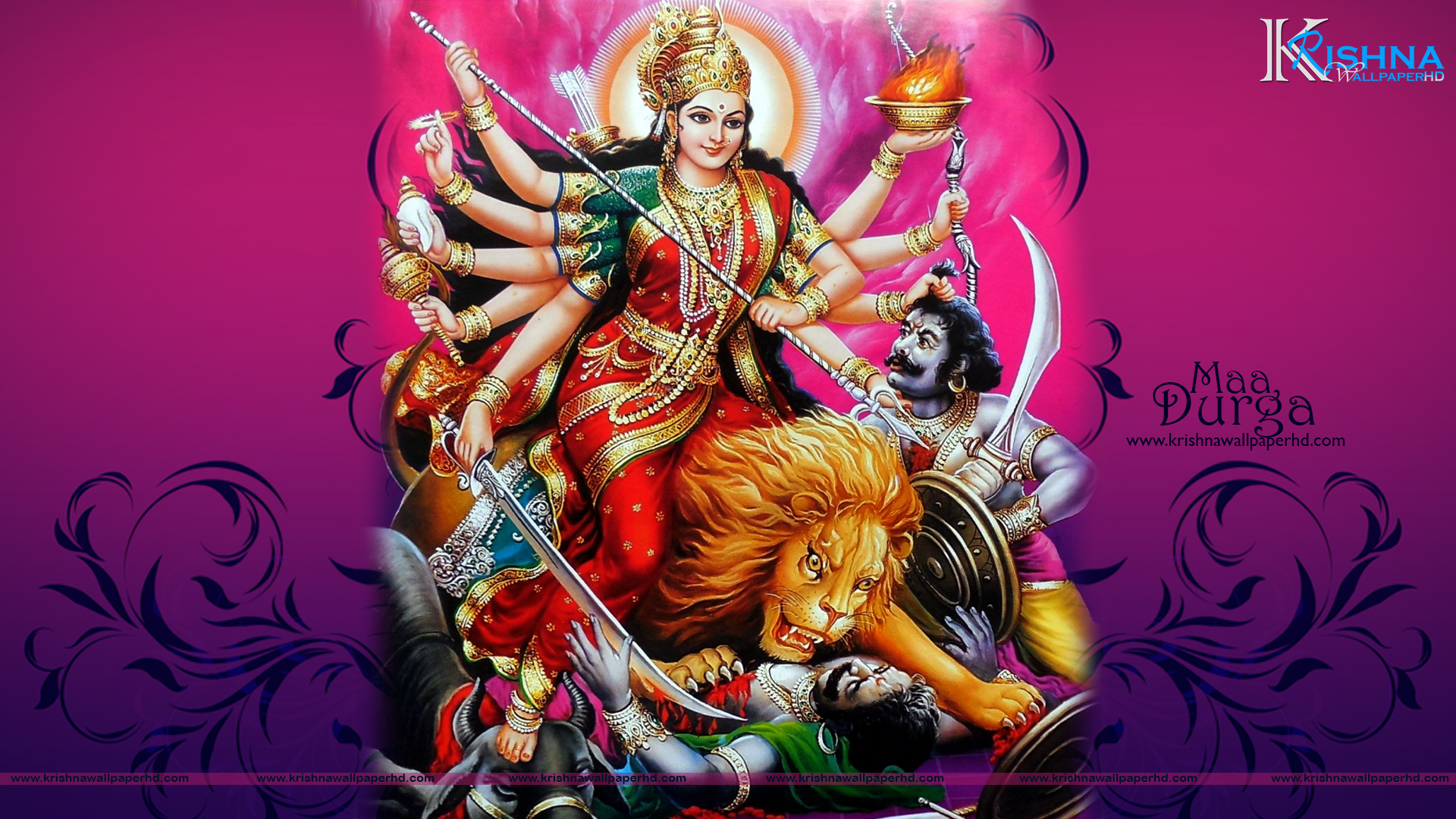 Durga Maa Wallpapers God 1920x1080 Wallpaper 0868