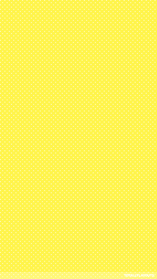 Download Tiny Yellow Polka Dots Iphone Wallpaper - Colorfulness - Teahub.io