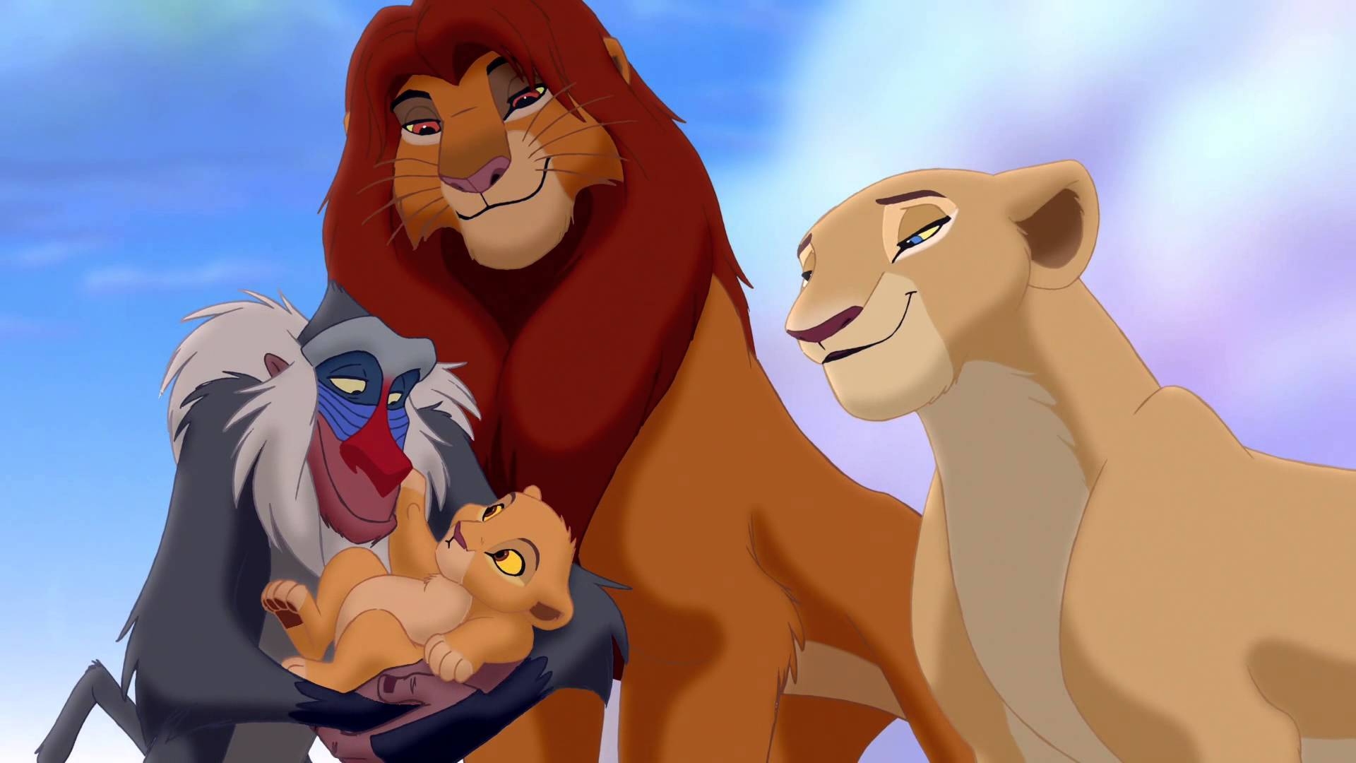 Lion King Simba And Nala And Kiara 1920x1080 Wallpaper 5044