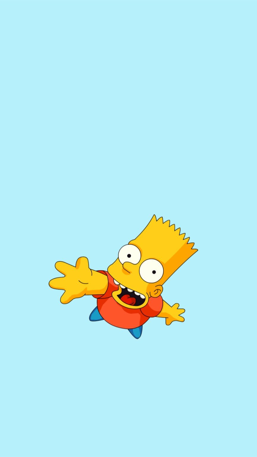 #freetoedit #bart #simpson #wallpaper - Bart Simpson Wallpaper Blue ...