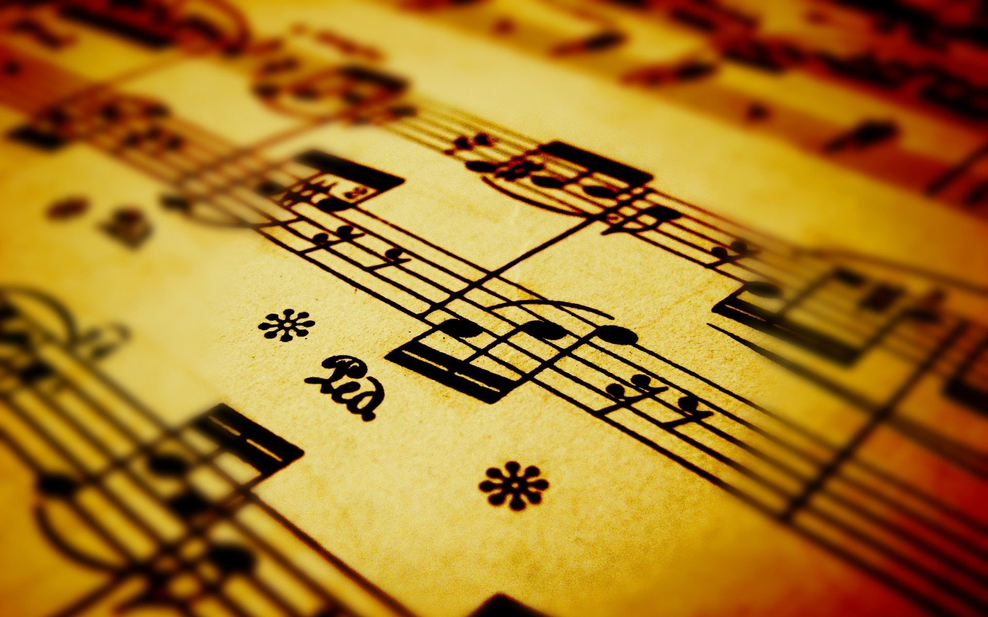 Music Notes Wallpaper - HD Wallpaper 