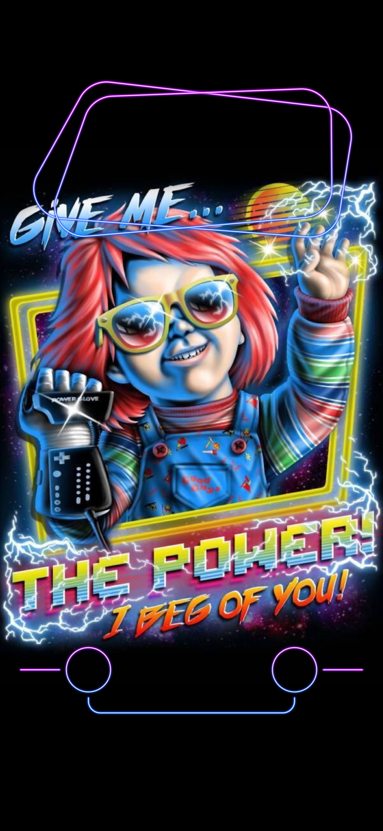 Chucky Give Me The Power I Beg 1299x2814 Wallpaper Teahub Io