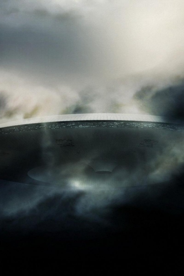 Hd Ufo 640x960 Wallpaper Teahub Io