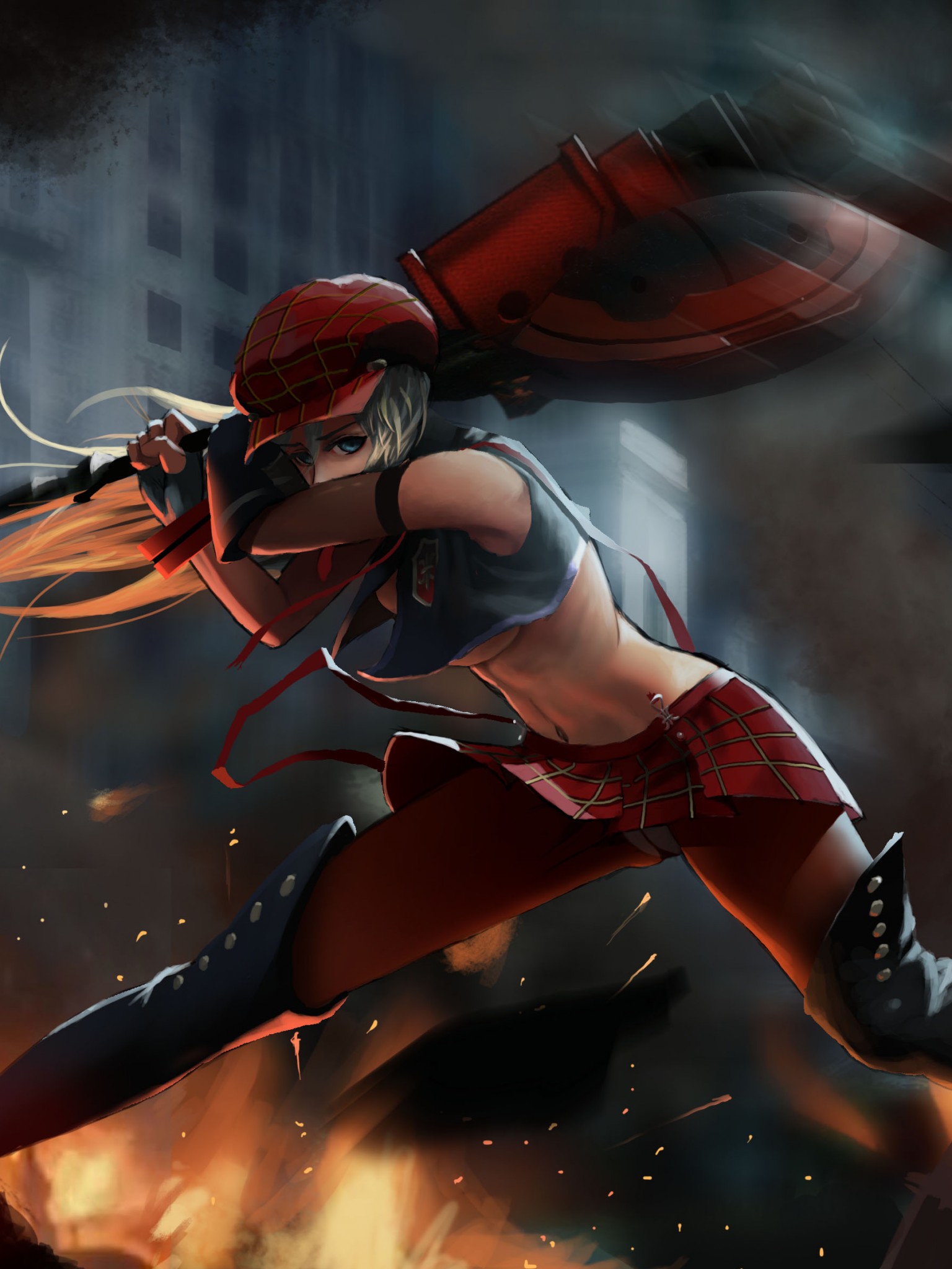 God Eater Wallpaper 4k 1536x48 Wallpaper Teahub Io