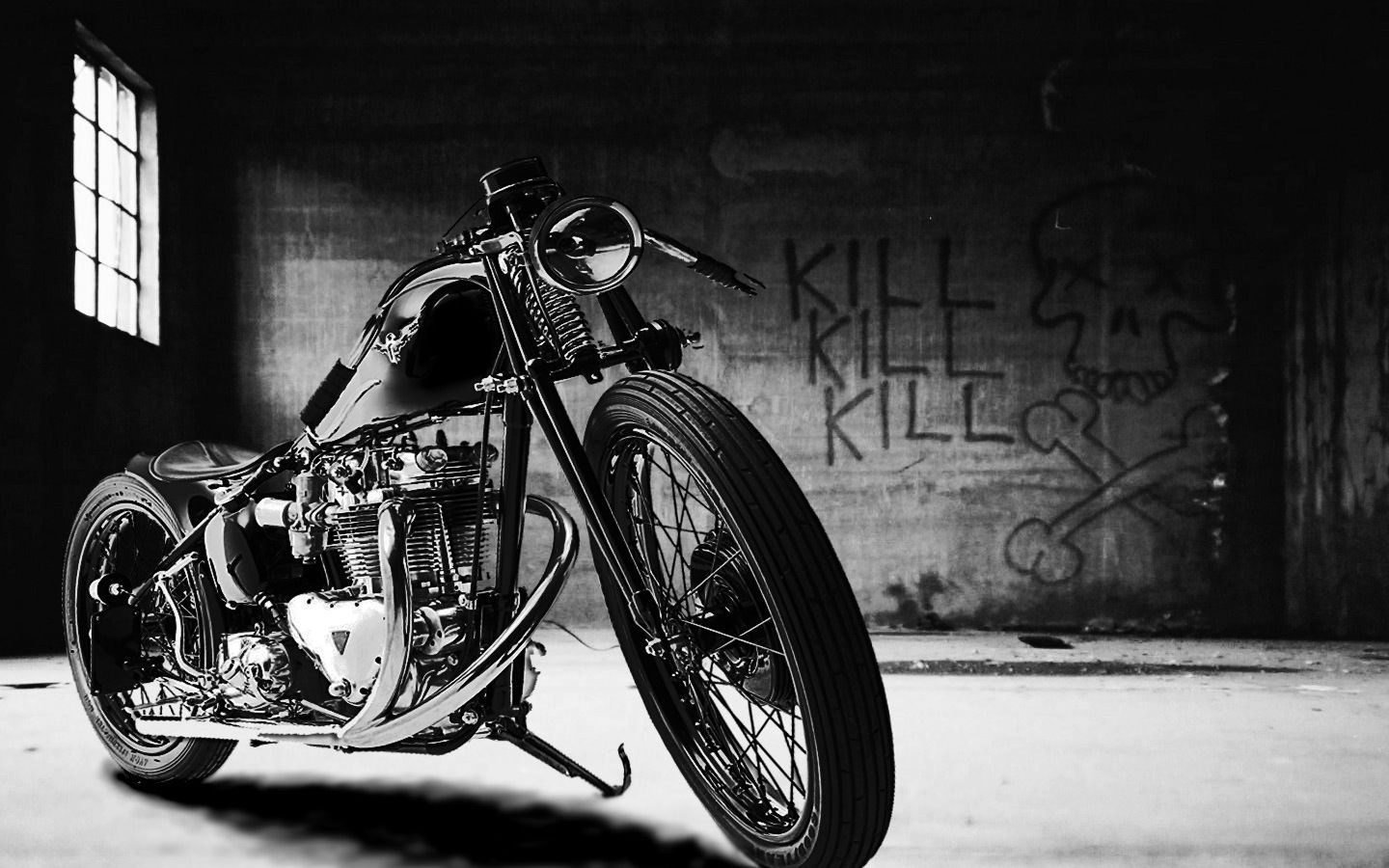 Black Motorcycle Wallpaper Hd - 1440x900 Wallpaper - teahub.io