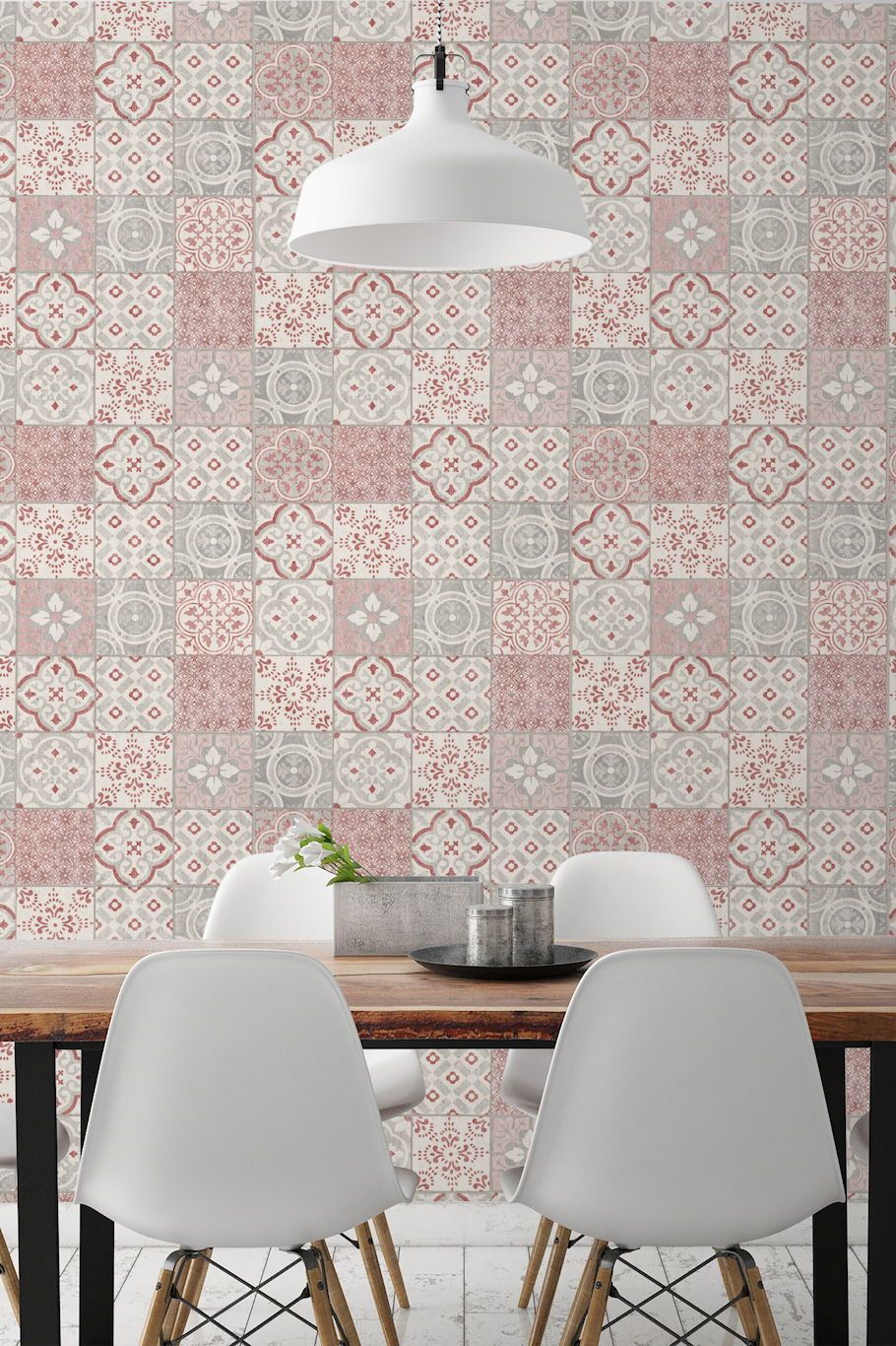 Dining Room Wall Tiles Design - 910x1366 Wallpaper - teahub.io