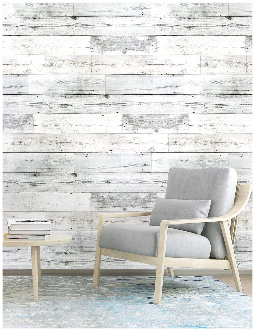 48 484694 White And Grey Shiplap. 