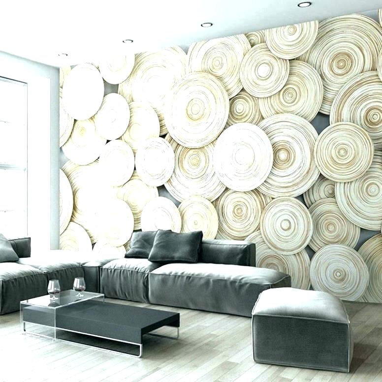 Feature Wall Ideas Living Room Living Room Wallpaper - Wall Paint Simple Designs For Bedroom - HD Wallpaper 