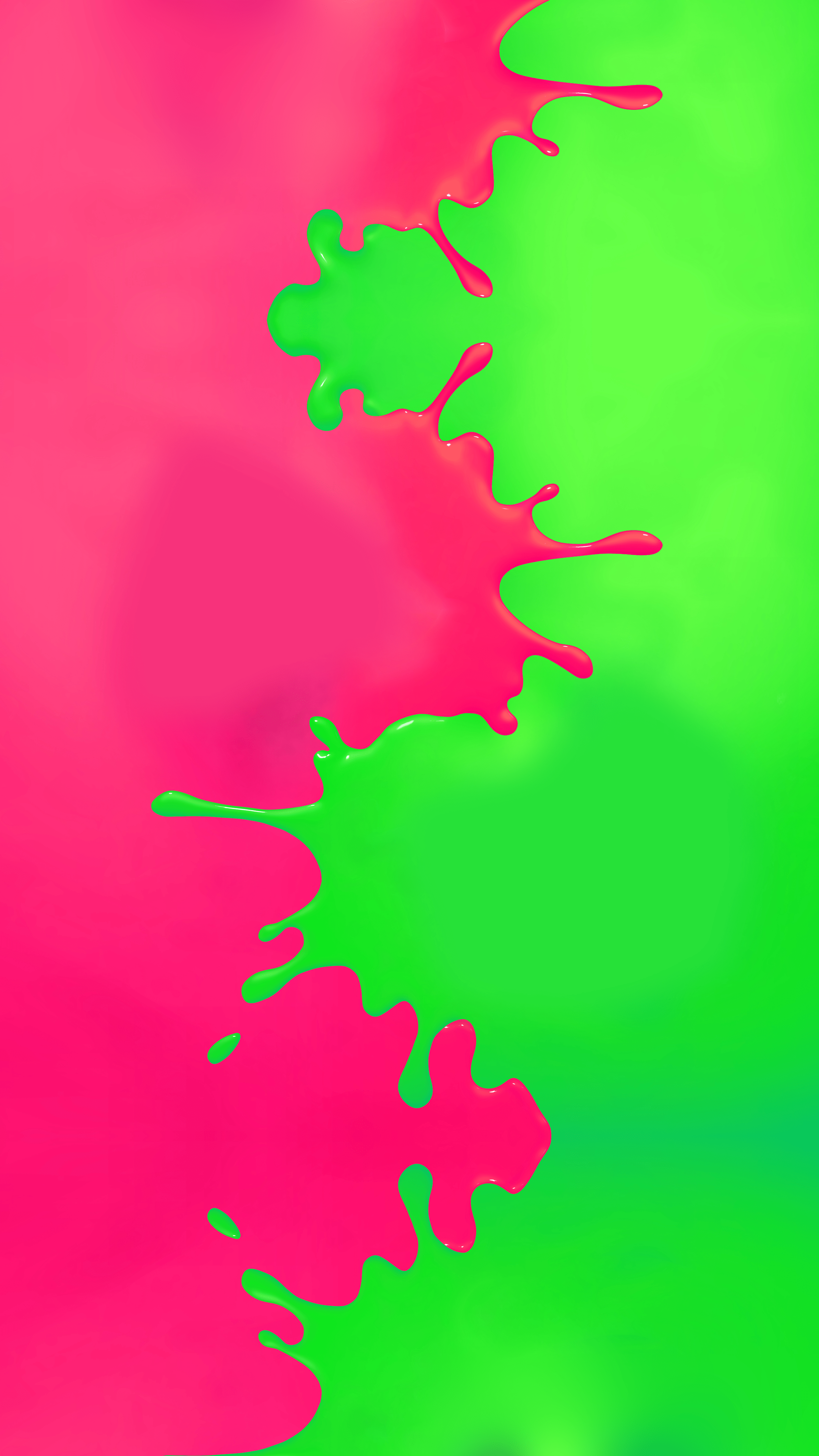 Splatoon Pink And Green - 2160x3840 Wallpaper 
