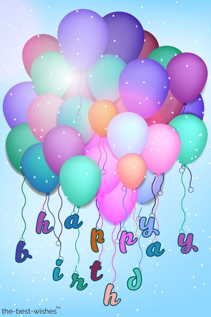 Birthday Wish Hd Images Download - Background Happy Birthday Hd - 735x1102  Wallpaper 