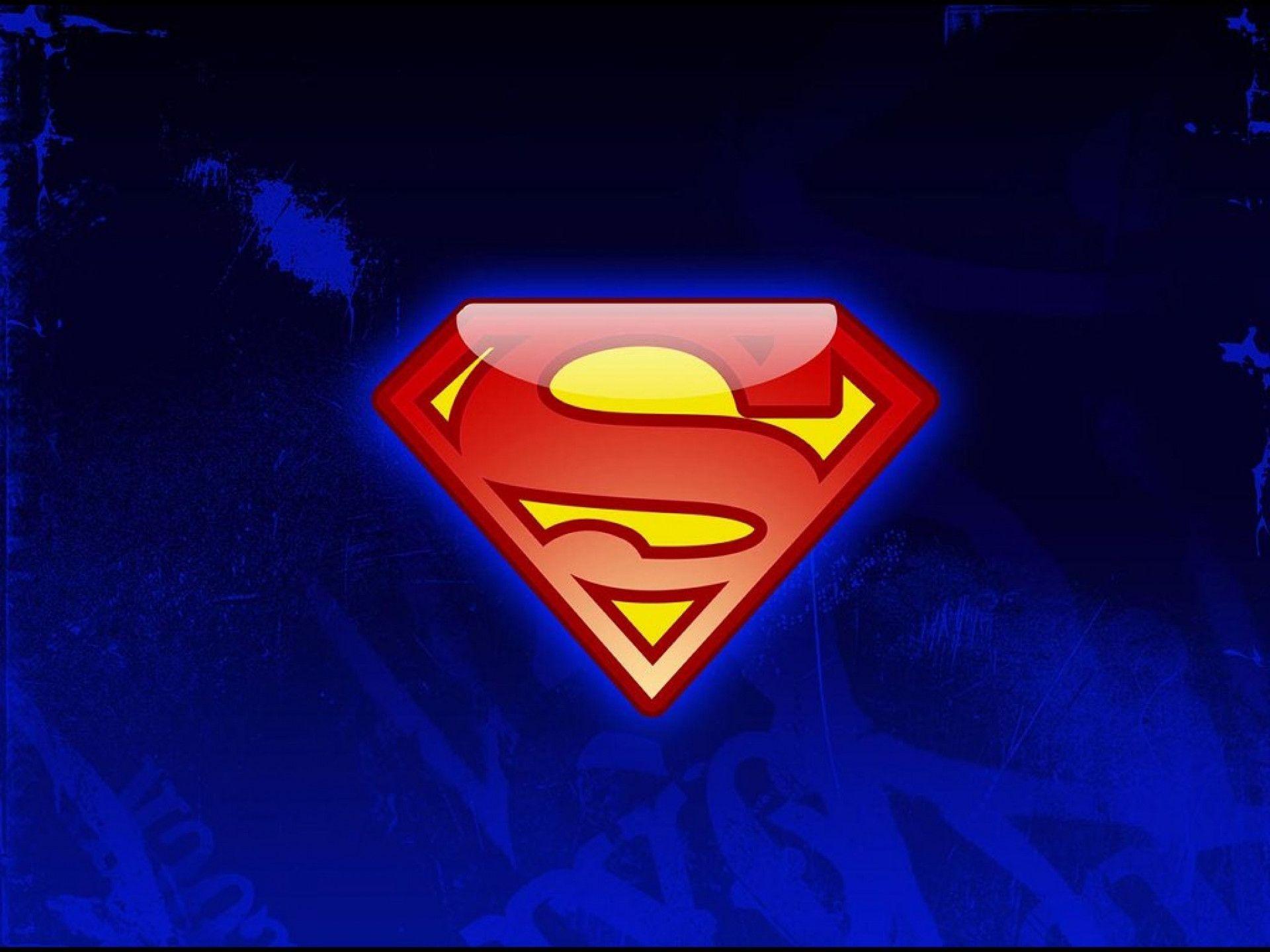 My Free Wallpapers Comics Wallpapers Superman Logo - Free Superman - HD Wallpaper 