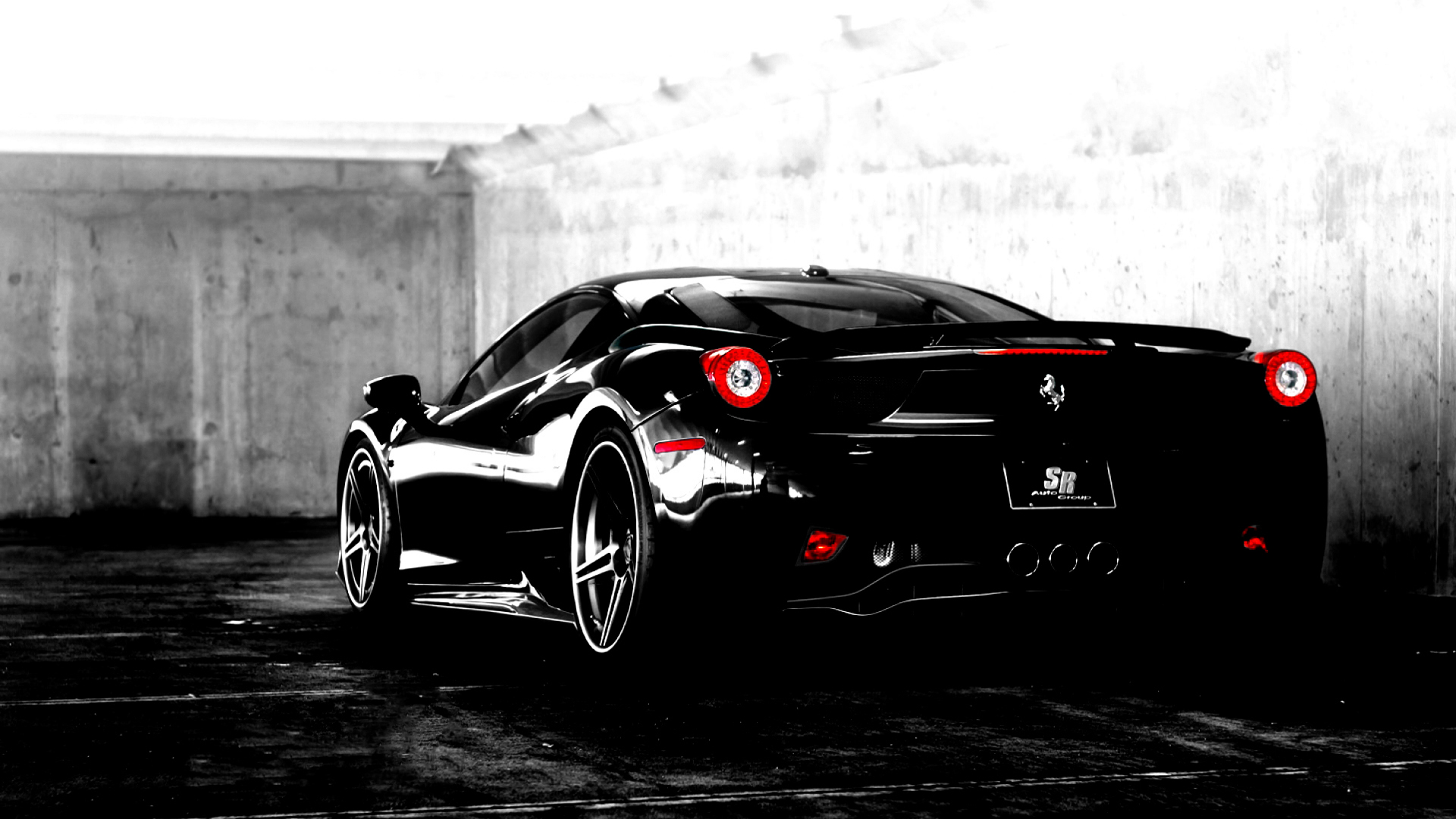 Black Ferrari Wallpapers For Free Wallpaper - Black Ferrari Wallpaper 4k - 1920x1080 Wallpaper