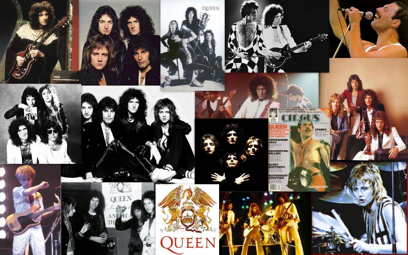 Queen 70s Or 80s - HD Wallpaper 