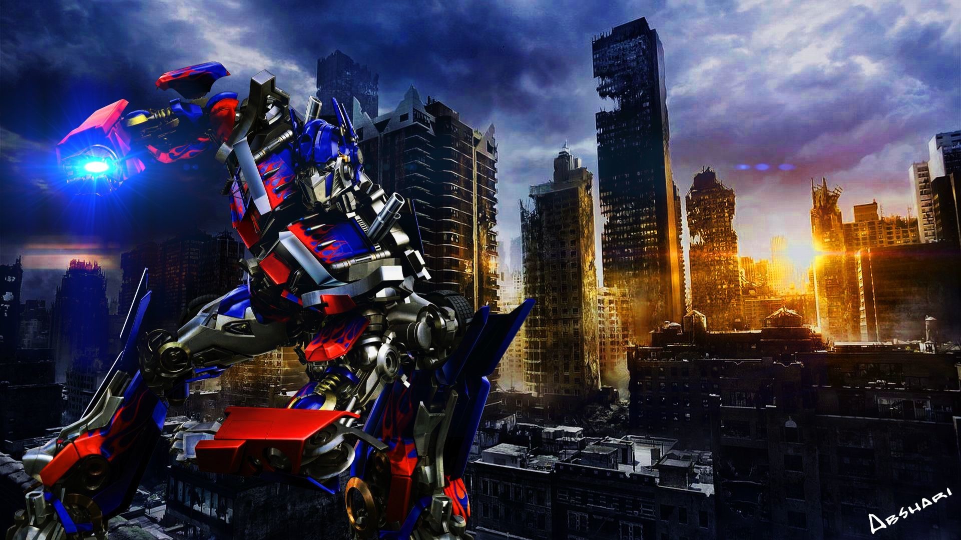 19x1080 Transformers Optimus Prime Hd Desktop Wallpaper Optimus Prime Background 19x1080 Wallpaper Teahub Io