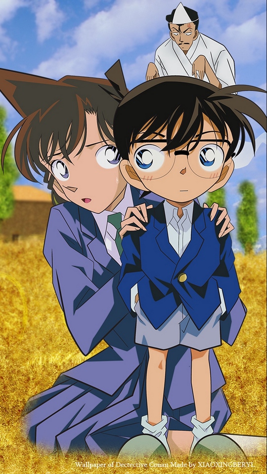 Wallpaper Detective Conan, Child, Girl, Man, Fear - Conan Wallpaper For ...