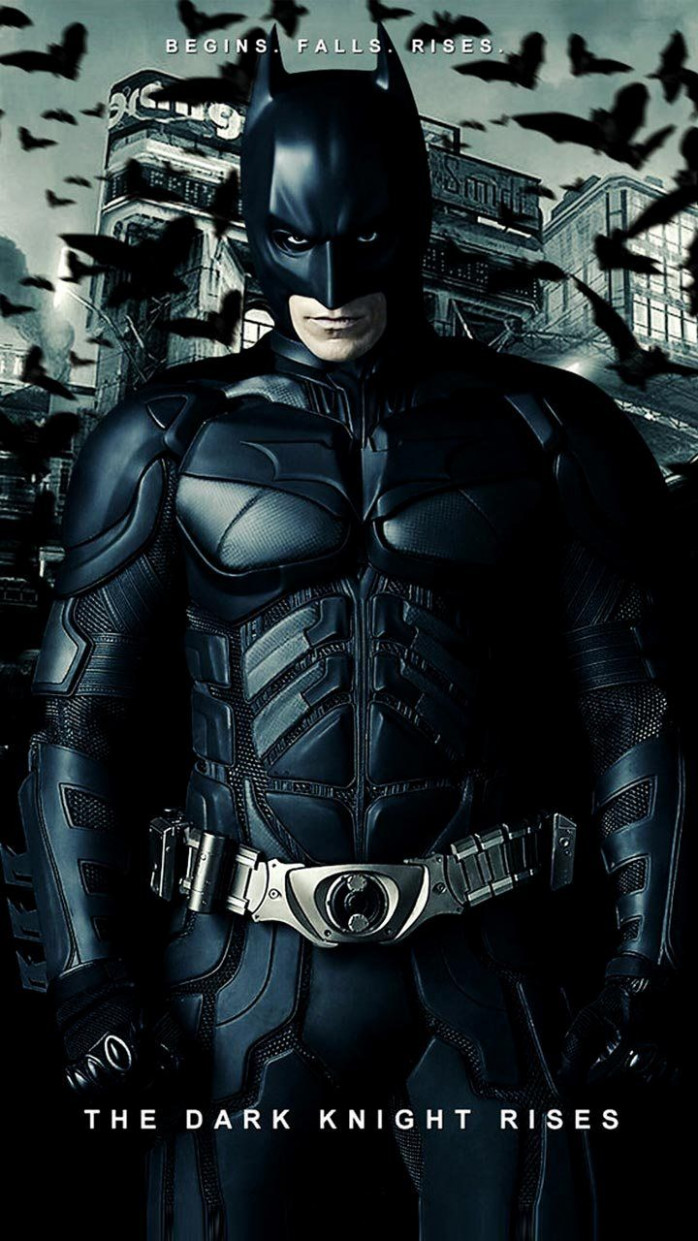 Pin On Batman - Batman 3d Wallpapers For Mobile - 698x1241 Wallpaper ...