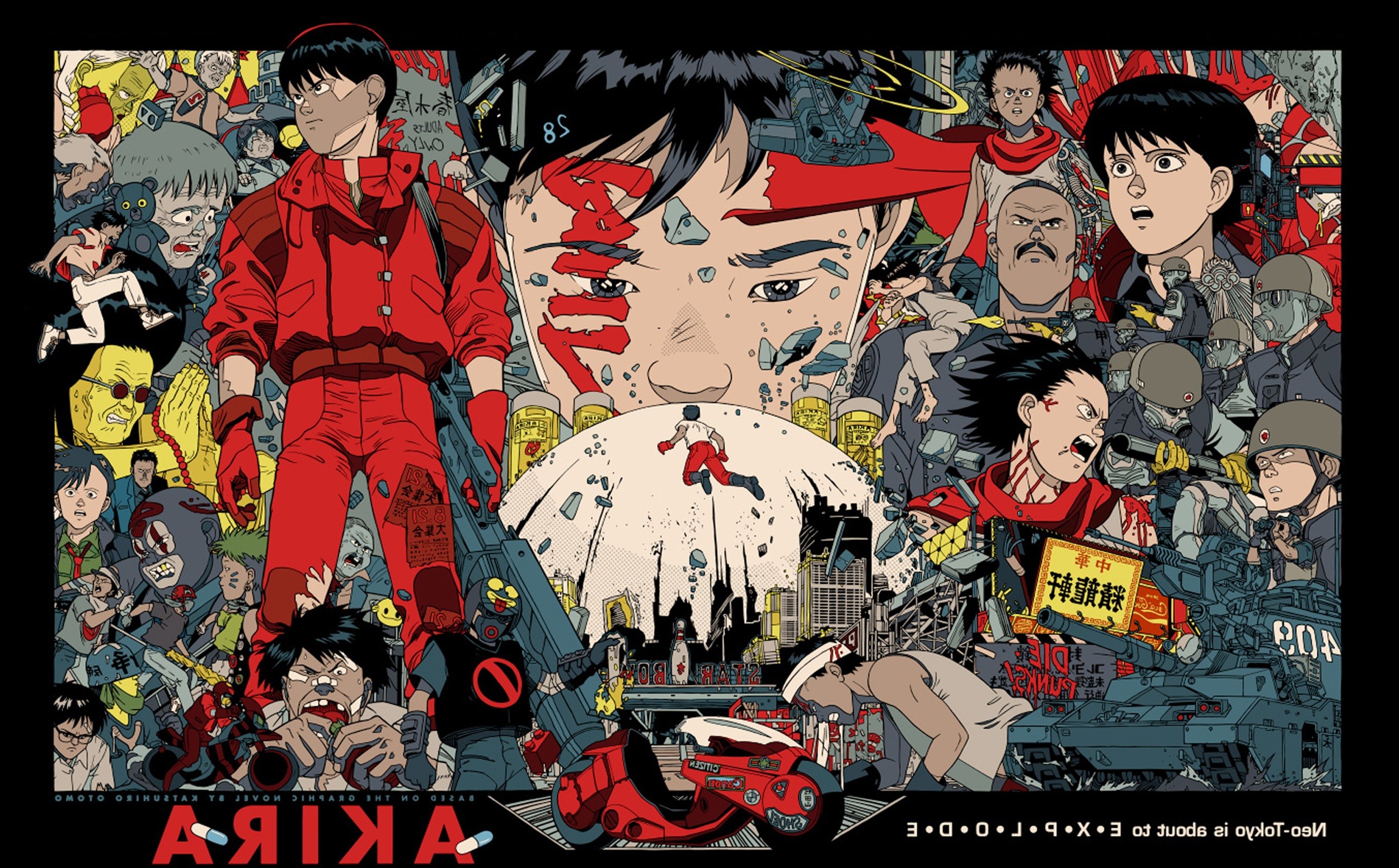 Akira Wallpaper Hd 2500x1552 Wallpaper Teahub Io