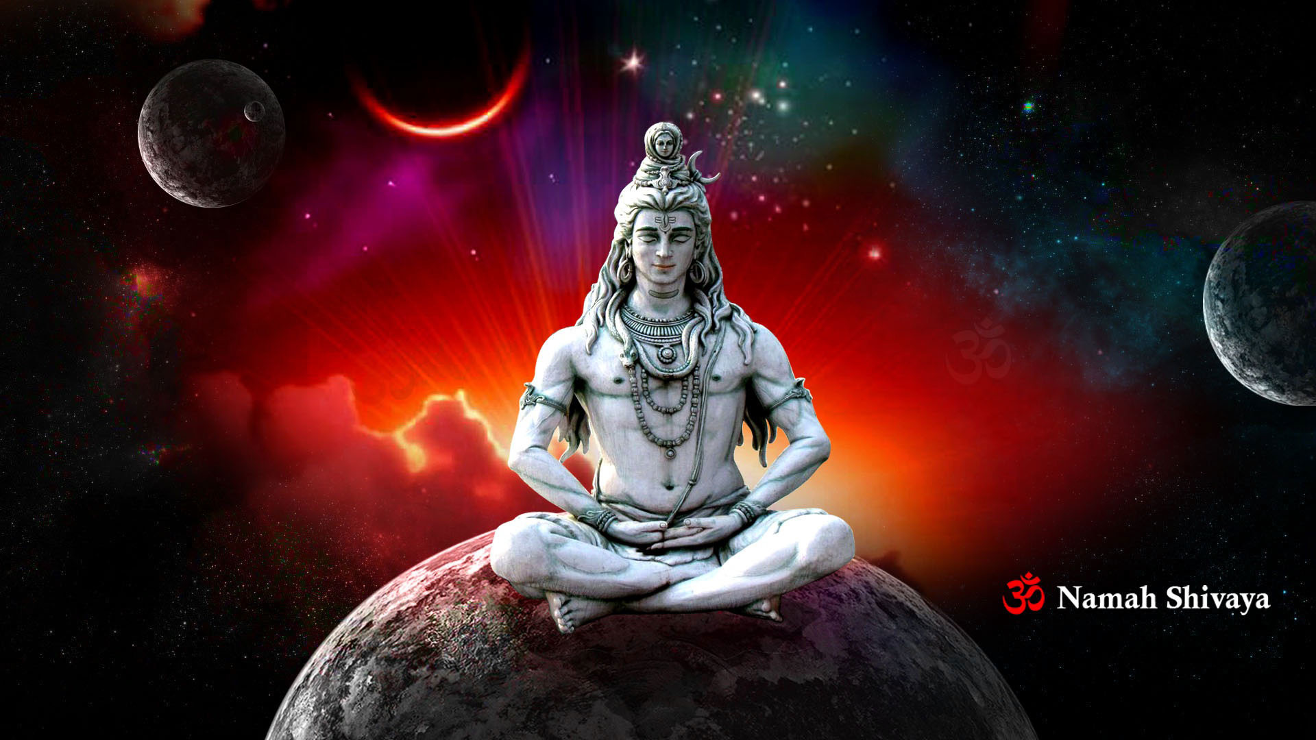 Mahashivratri Wallpapers Hd Shiv Bhagwan Desktop Background - Lord Shiva In  Meditation - 1920x1080 Wallpaper 
